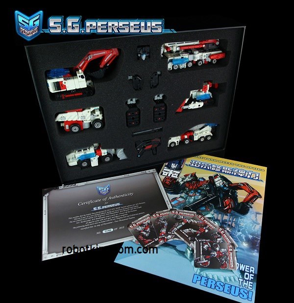 TFC Toys Exclusive Safe Guard Perseus Combiner In Hand Image  (12 of 22)